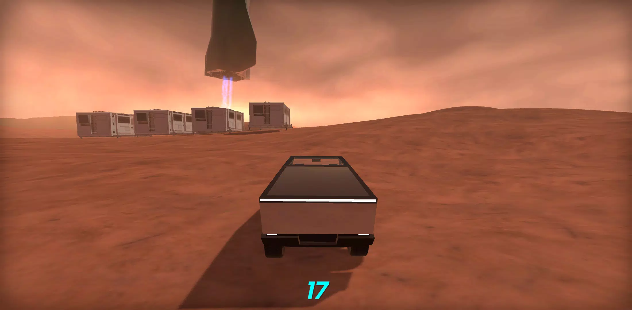 火星上的探测车