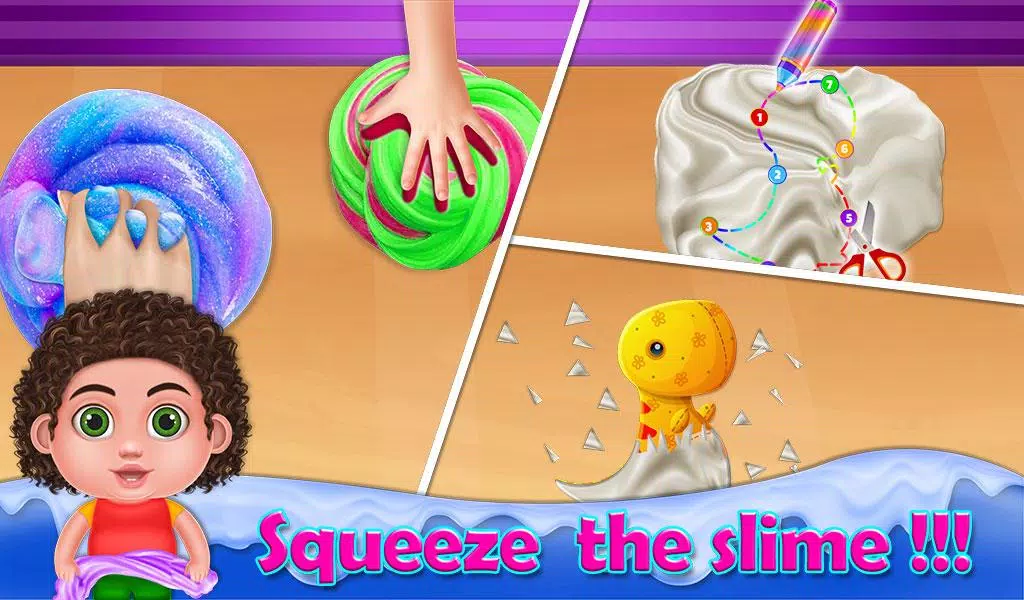蓬松的Slime Maker-Diy Slime
