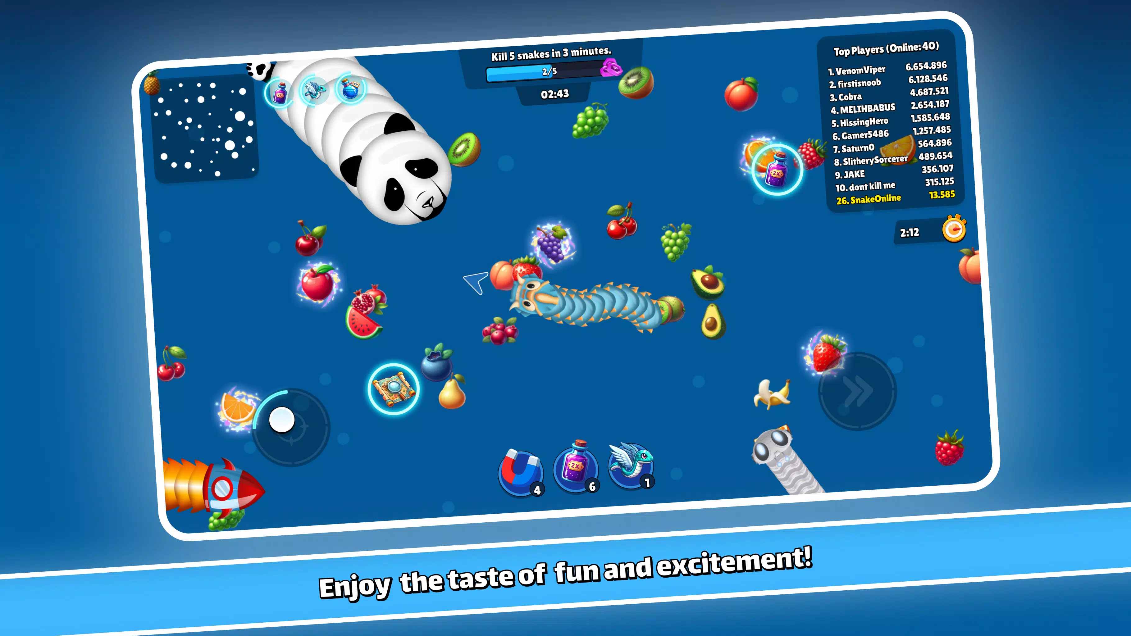 蛇在线：蠕虫多人游戏