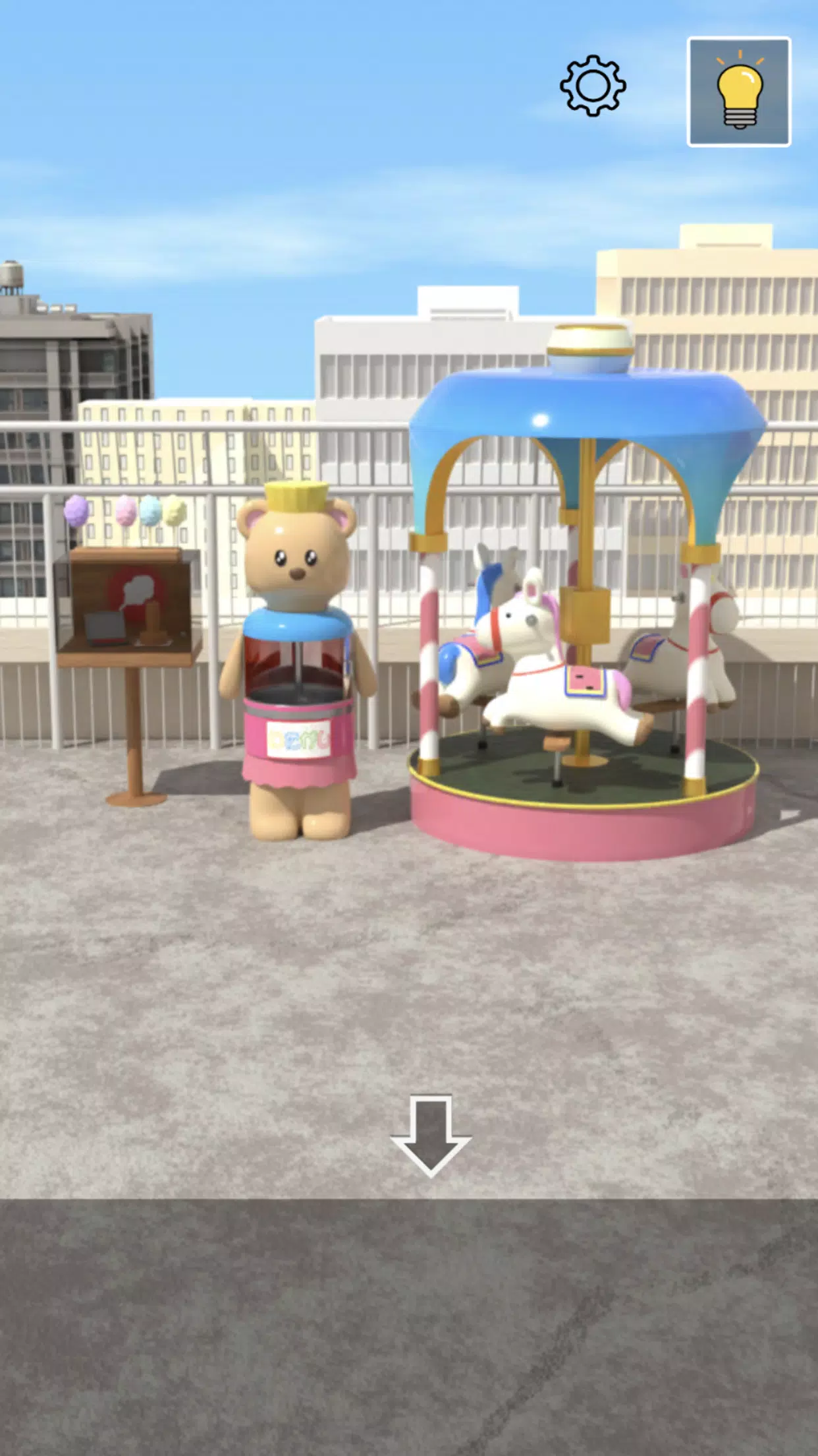 逃脱游戏屋顶游乐园