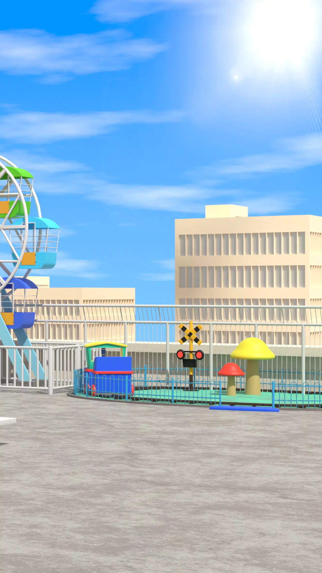 逃脱游戏屋顶游乐园