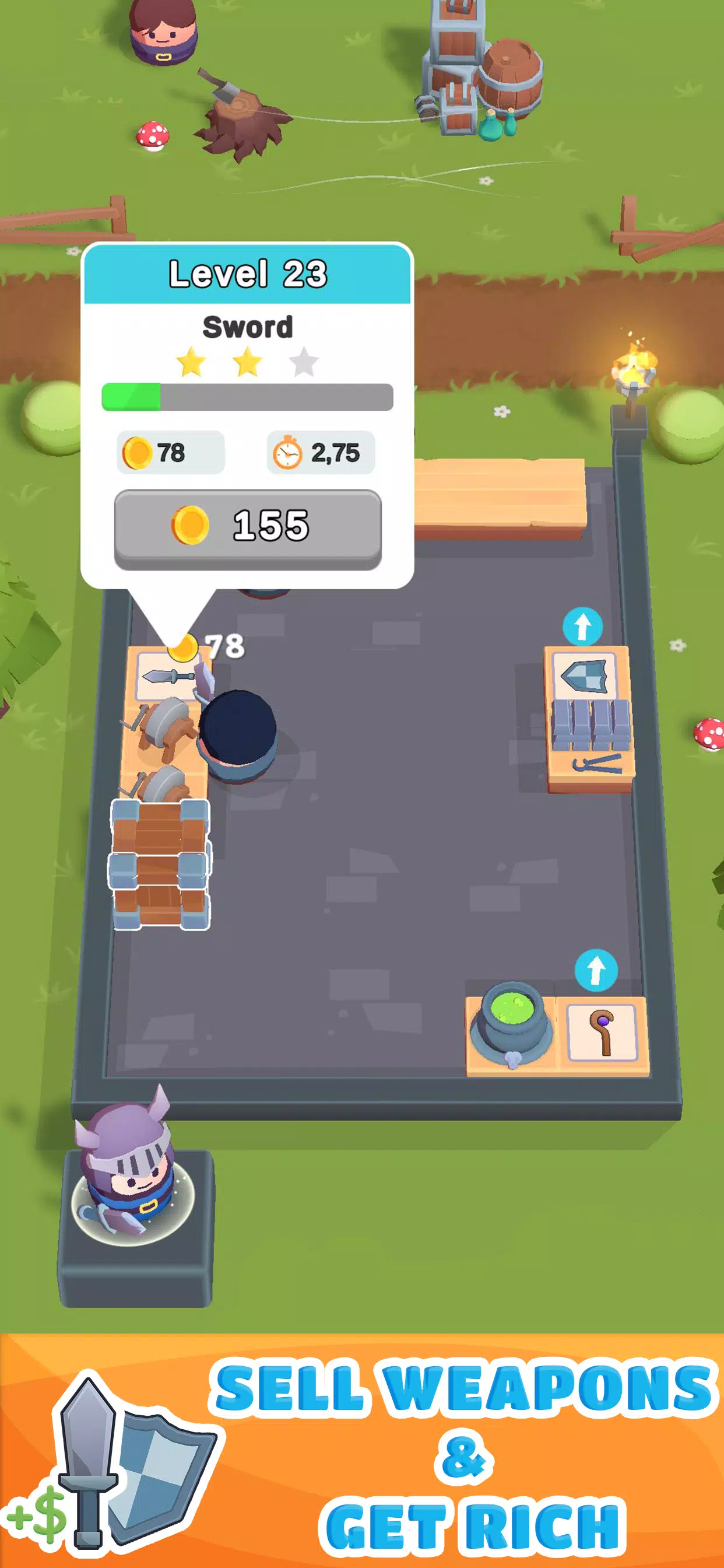 英雄铁匠闲置RPG