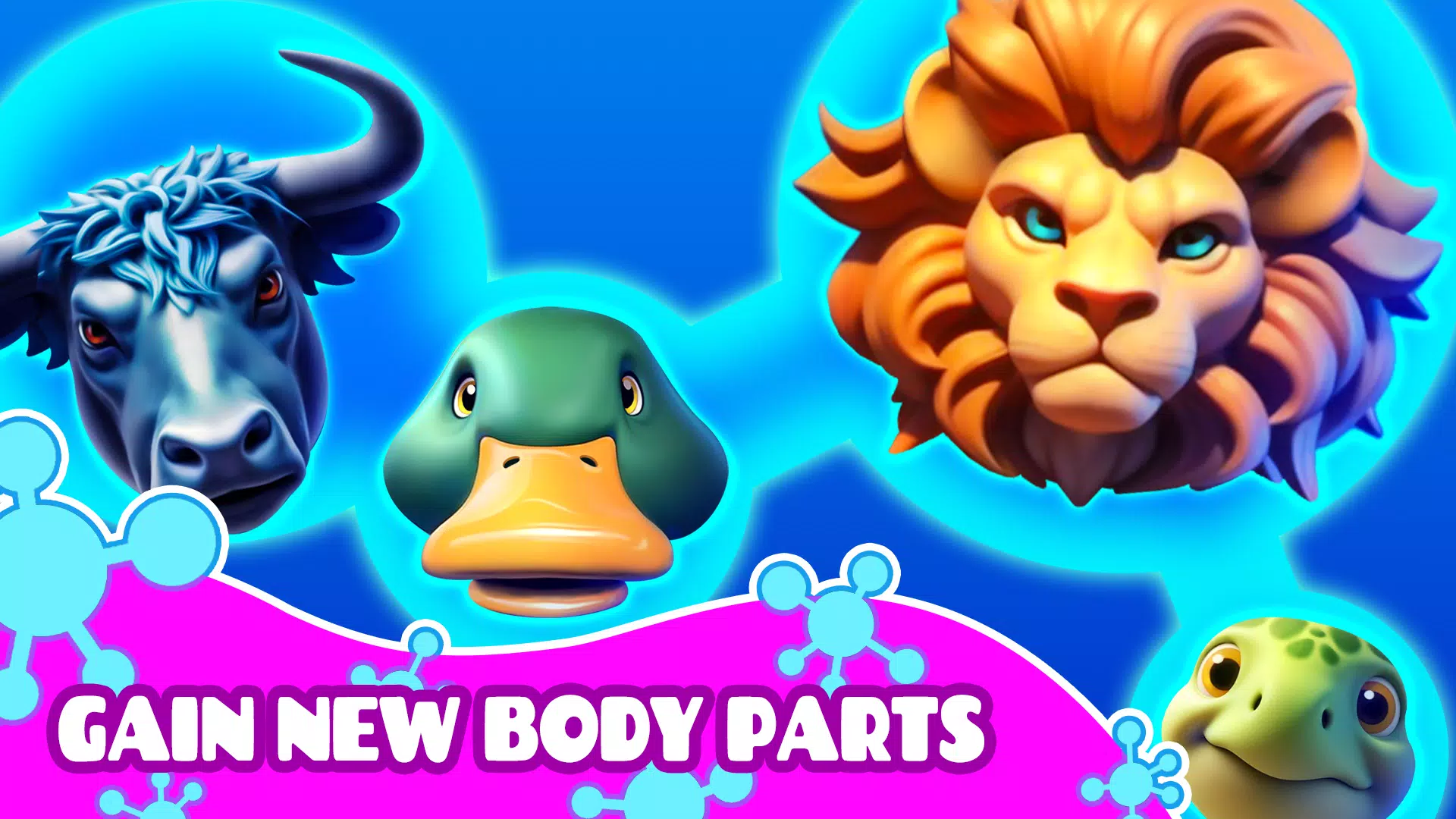 动物融合进化混合