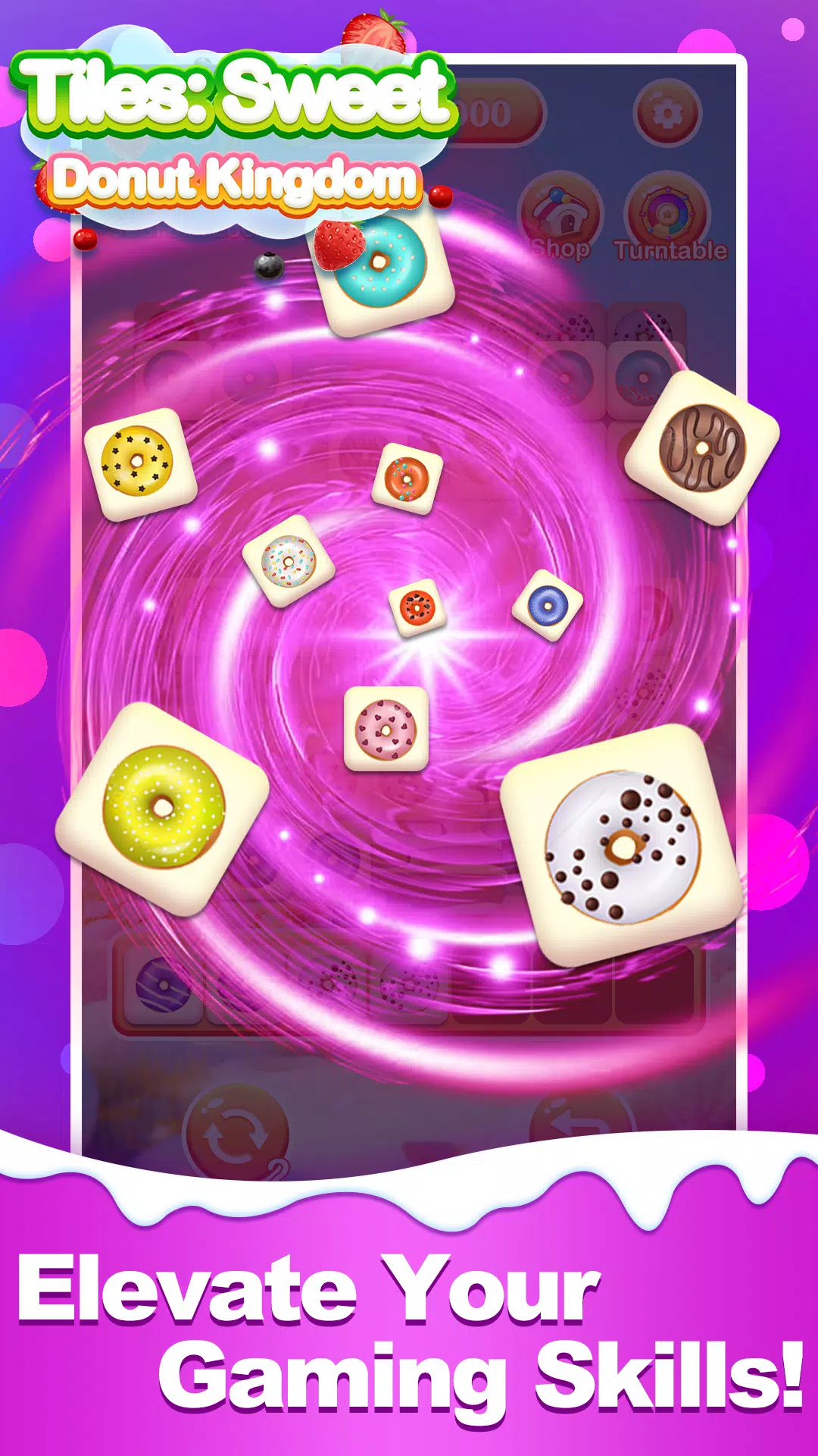 瓷砖：甜甜圈王国