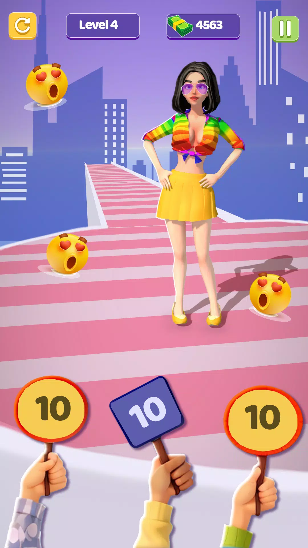 时尚竞赛女王猫步3d 时尚竞赛女王猫步3d