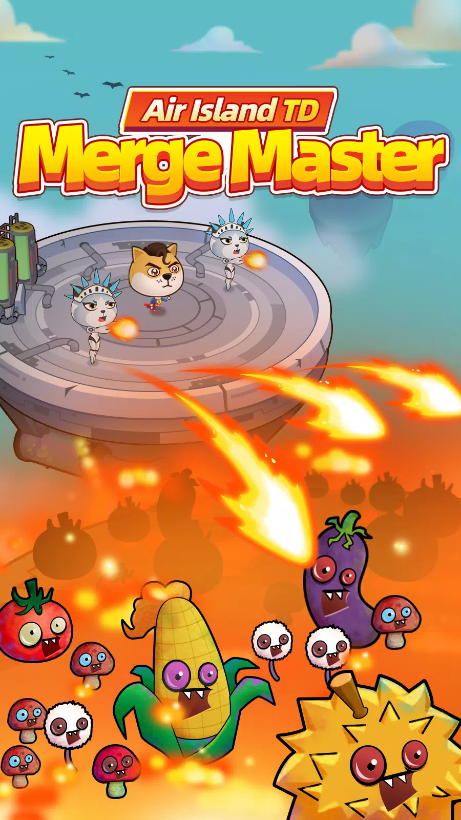 合并武器:空中岛TD 合并武器:空中岛TD