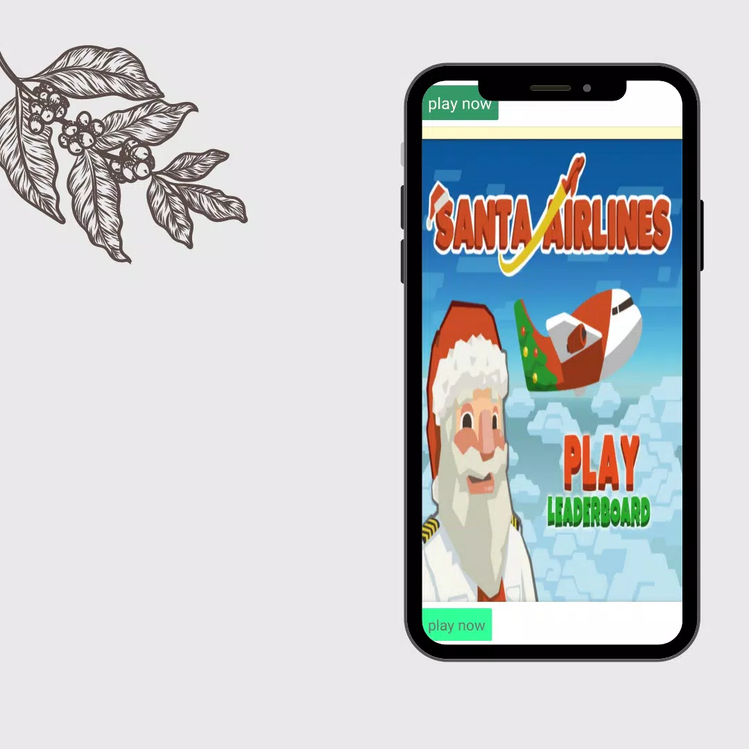 圣诞老人游戏：奔跑和飞翔