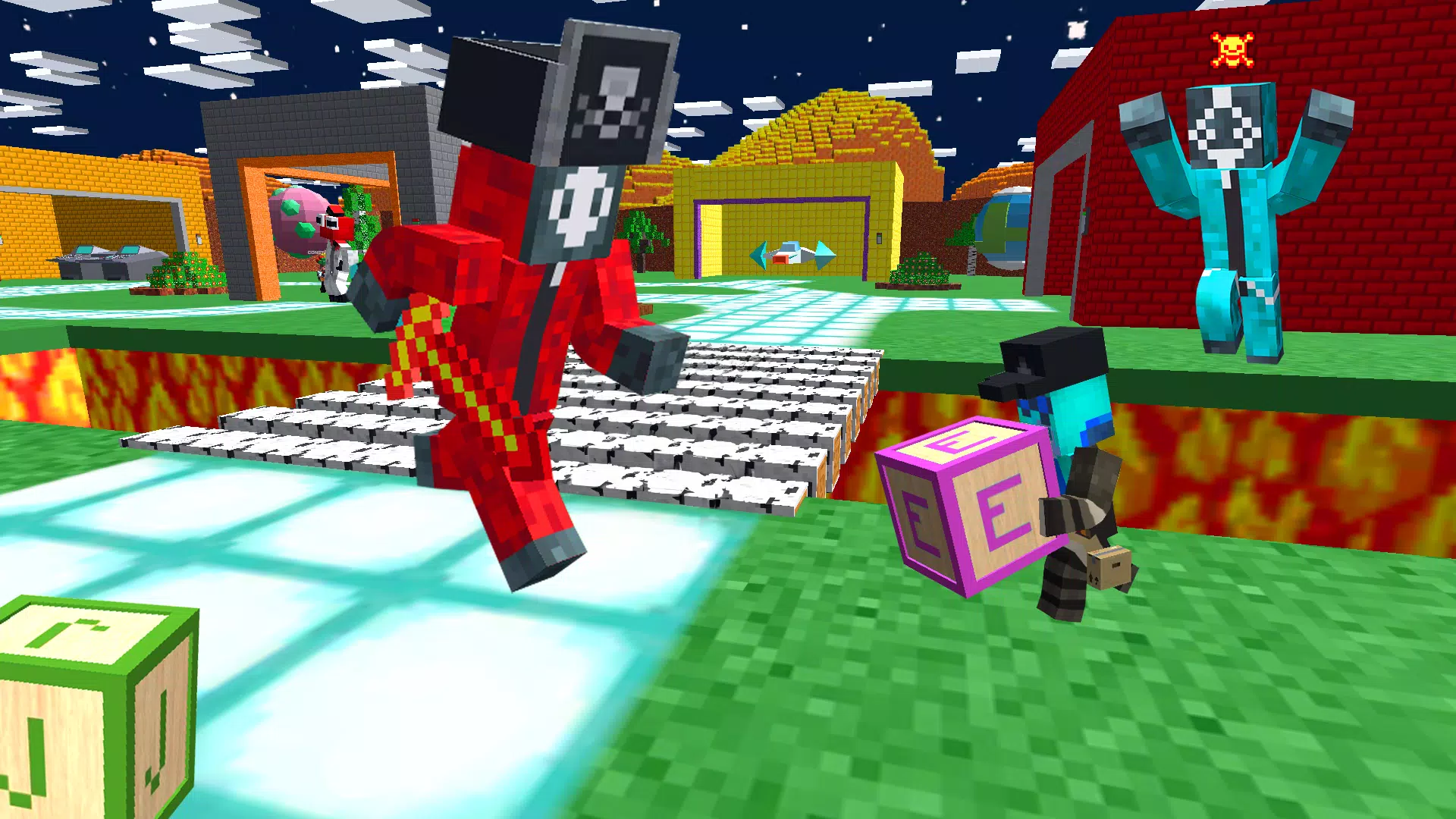 蓝色怪物幸存者