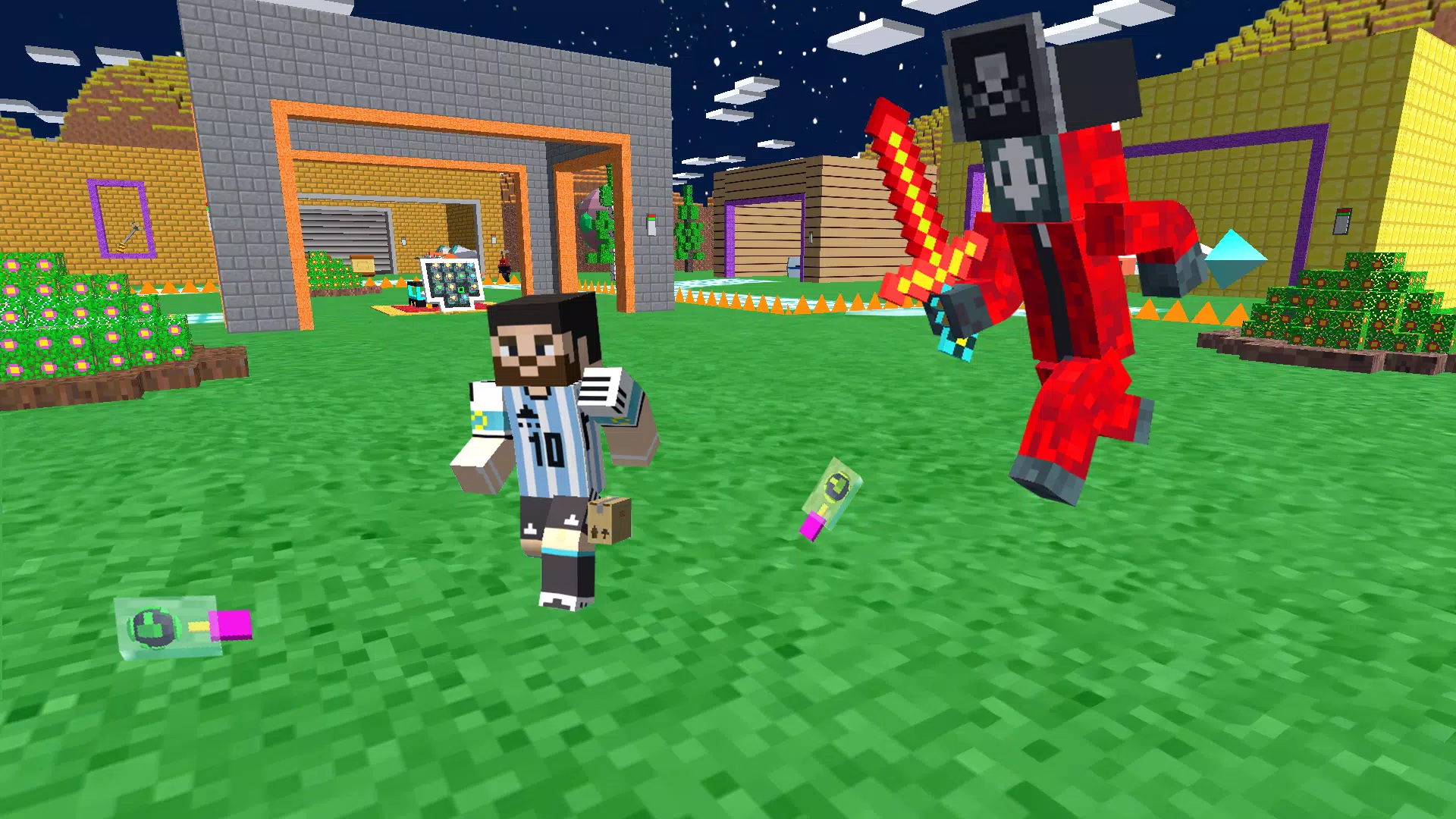 蓝色怪物幸存者