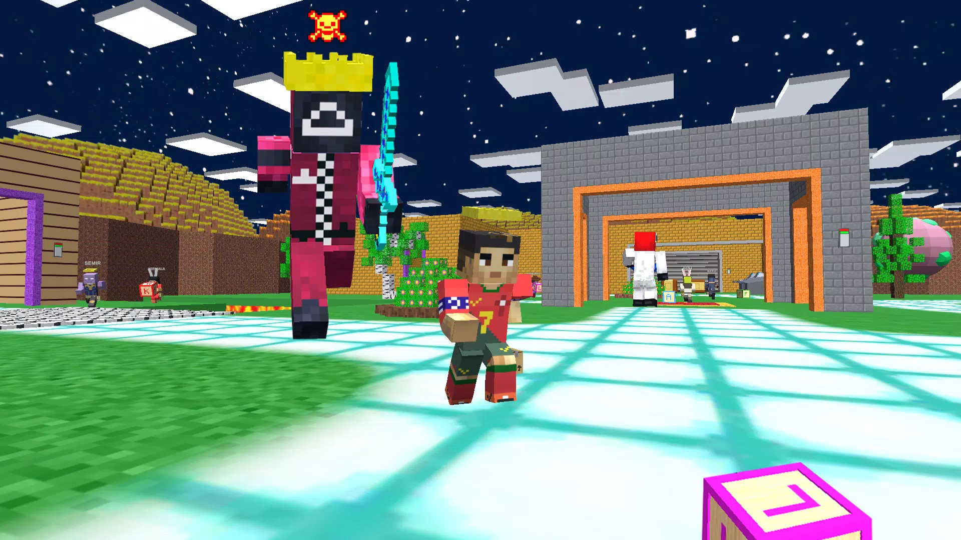 蓝色怪物幸存者