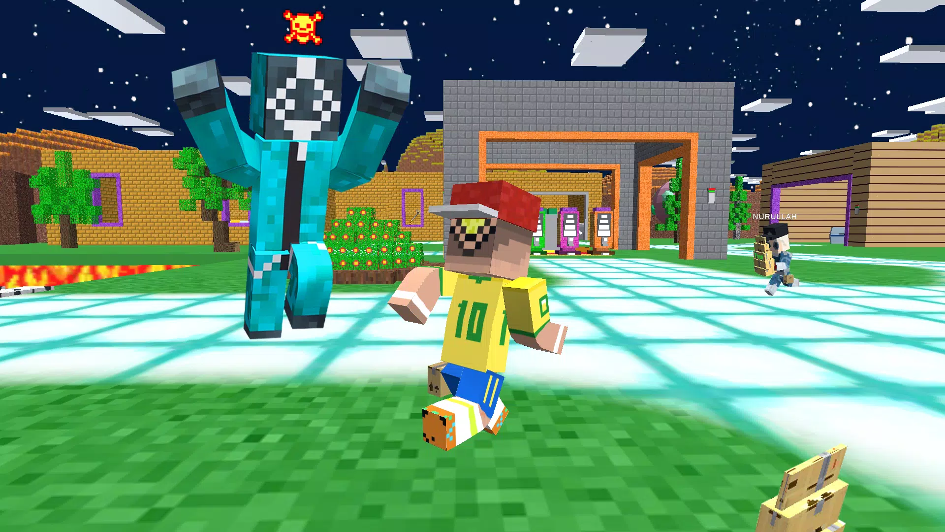 蓝色怪物幸存者