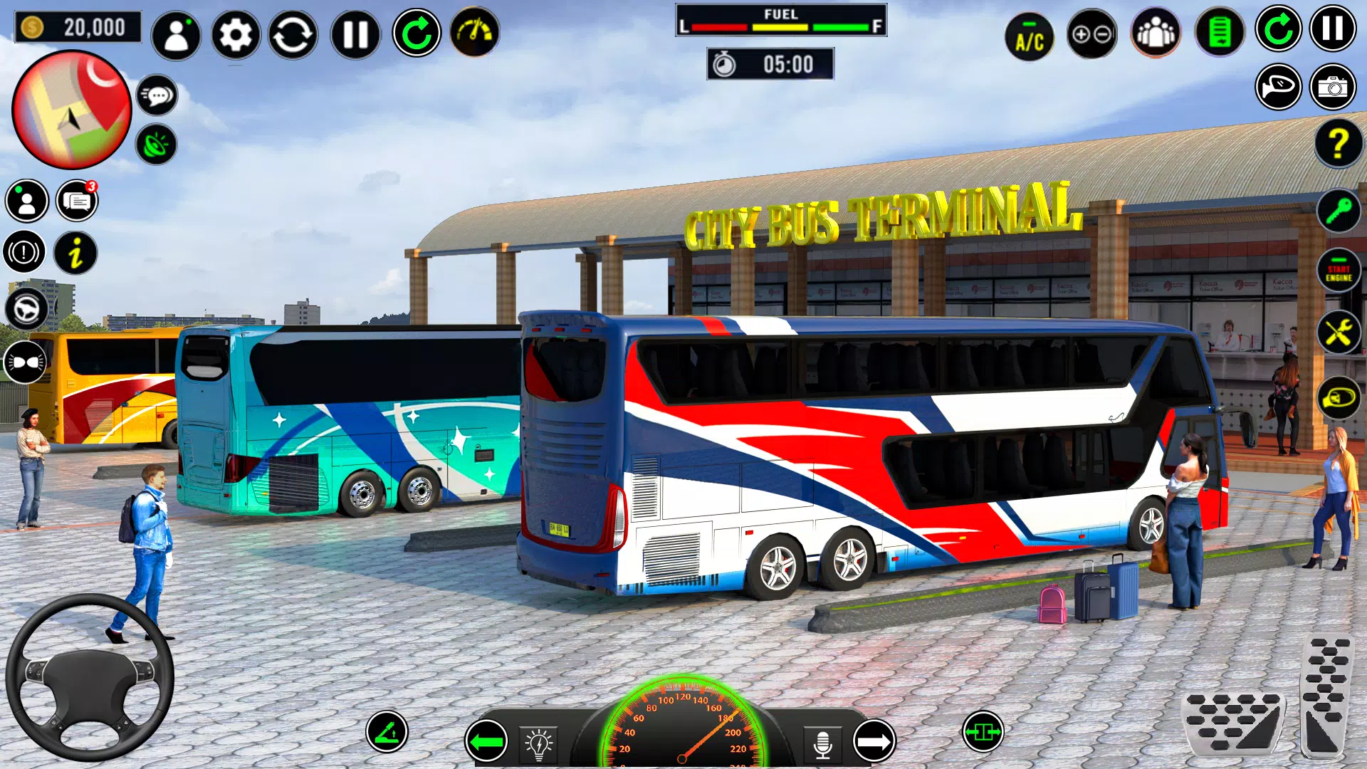 巴士驾驶游戏-城市巴士3D