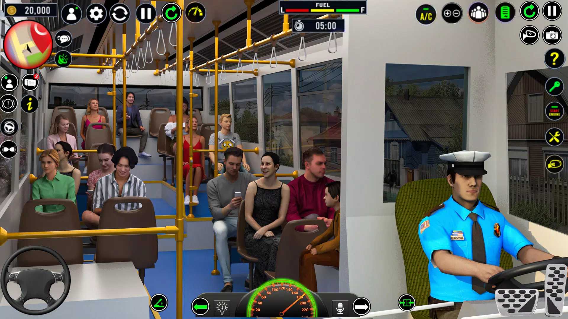 巴士驾驶游戏-城市巴士3D