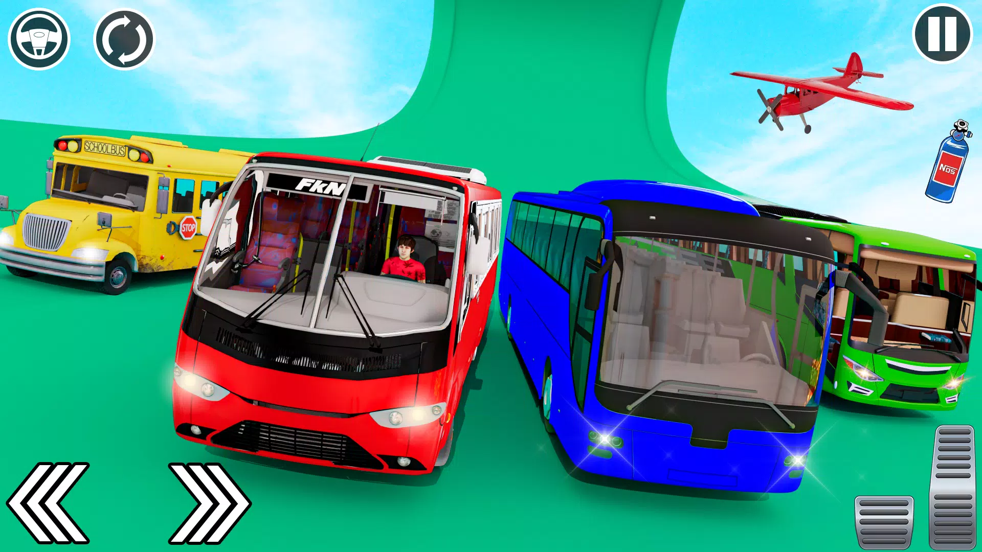 不可能的游戏巴士特技3d 不可能的游戏巴士特技3d