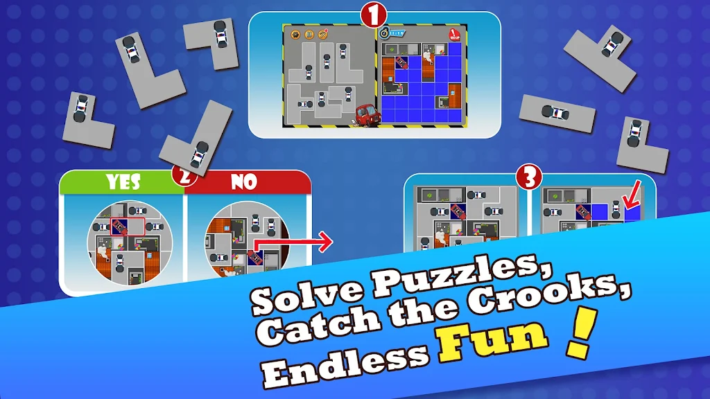 积木拼图:警察城市追逐 积木拼图:警察城市追逐