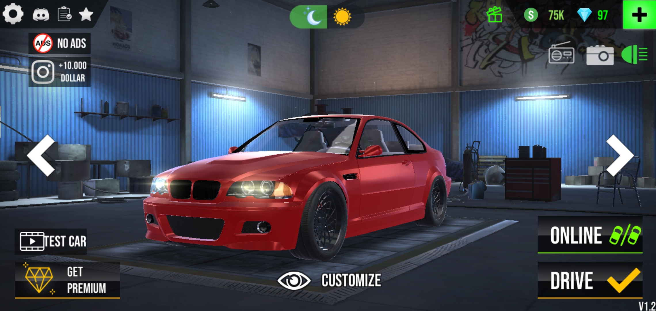 驾驶俱乐部((辅助菜单)