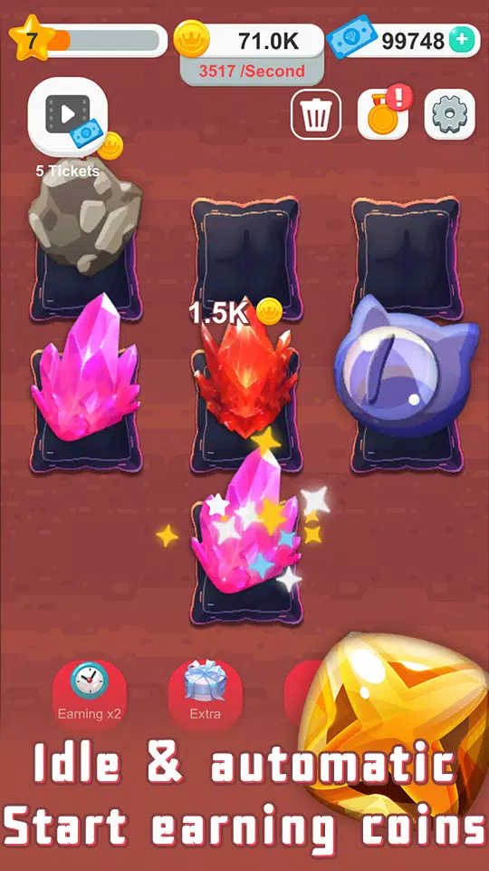 合并宝石 - 挂机宝石大亨 合并宝石 - 挂机宝石大亨