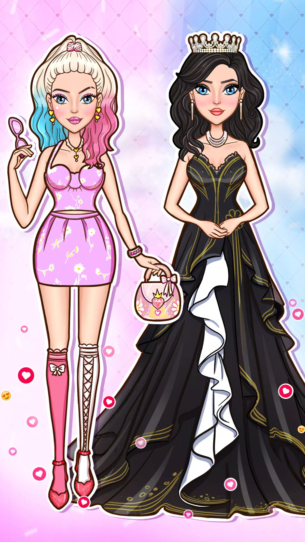 DIY纸娃娃装扮游戏