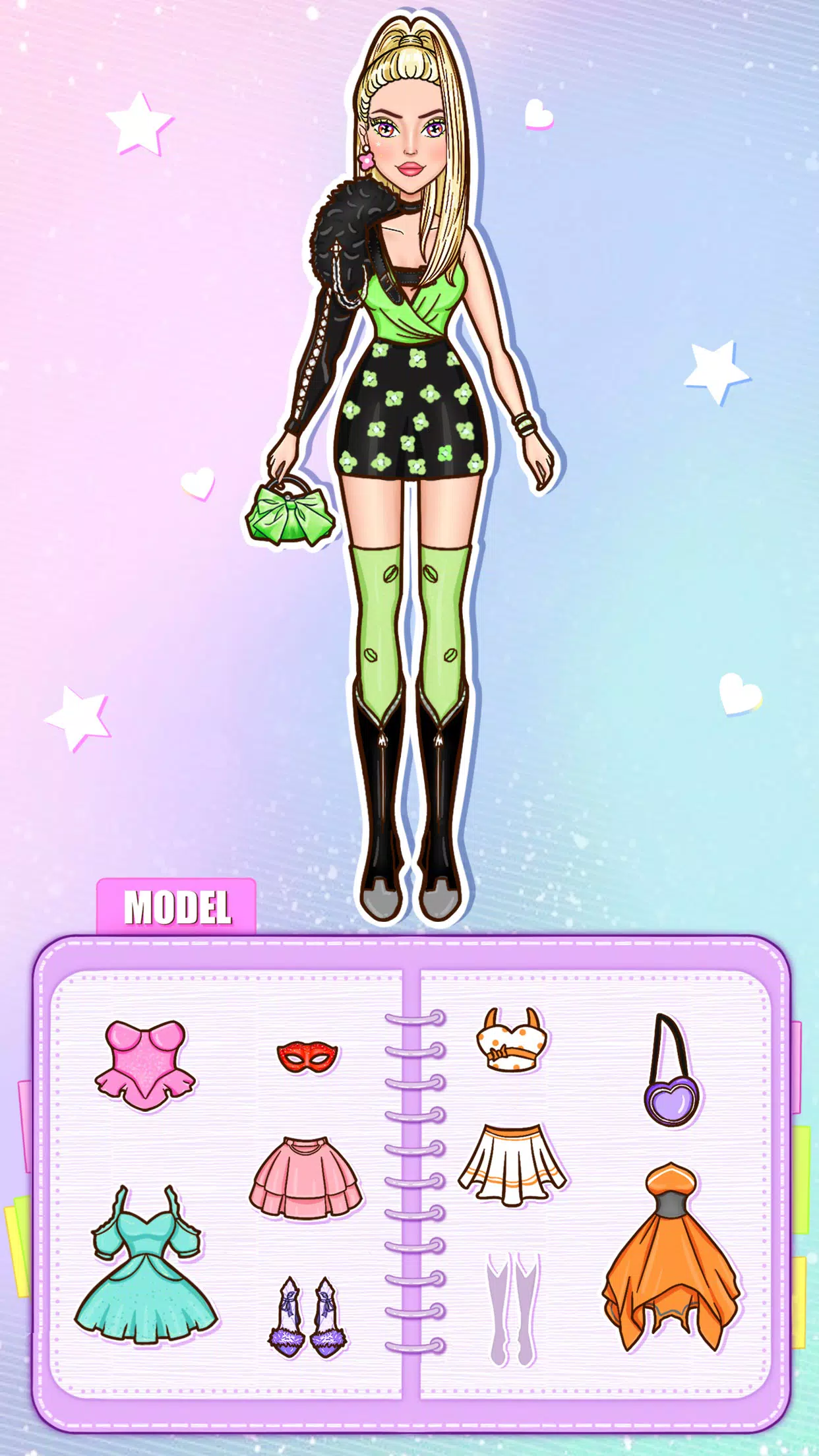 DIY纸娃娃装扮游戏