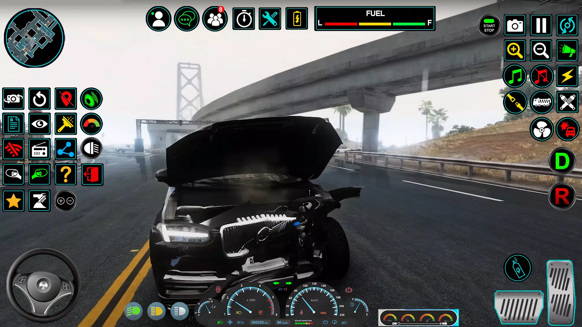 汽车碰撞汽车驾驶游戏3d