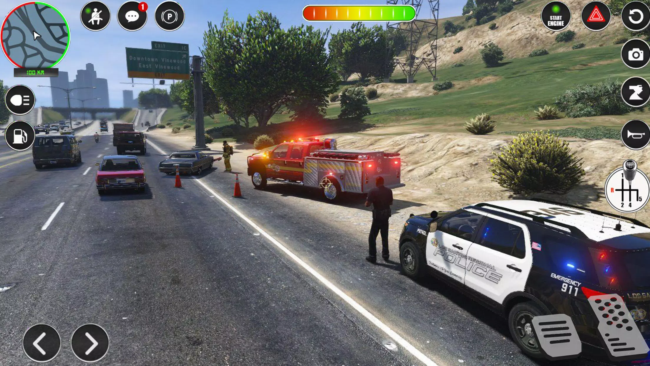 警用SUV追逐盗贼游戏 警用SUV追逐盗贼游戏