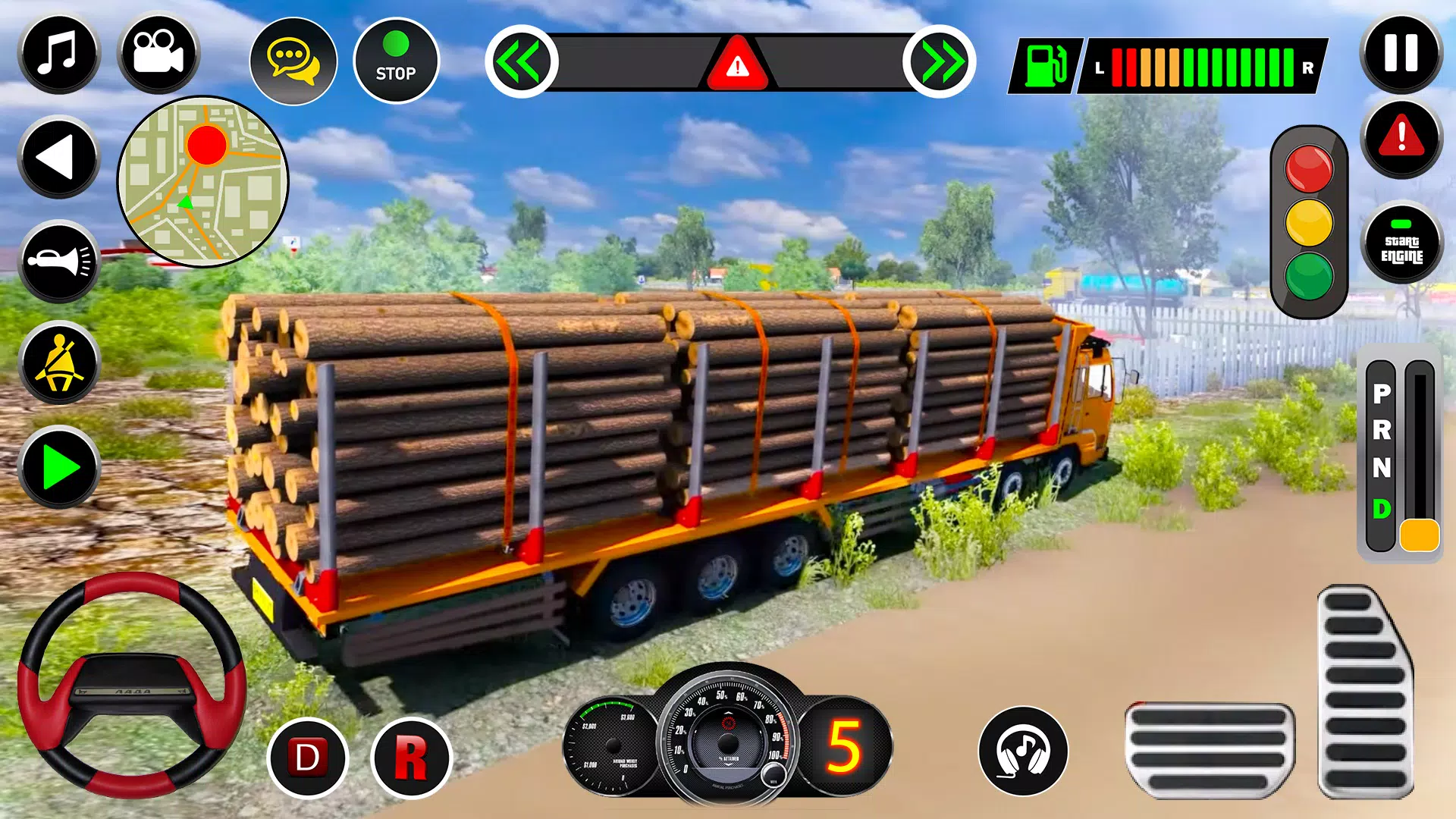 印度货运卡车司机3D