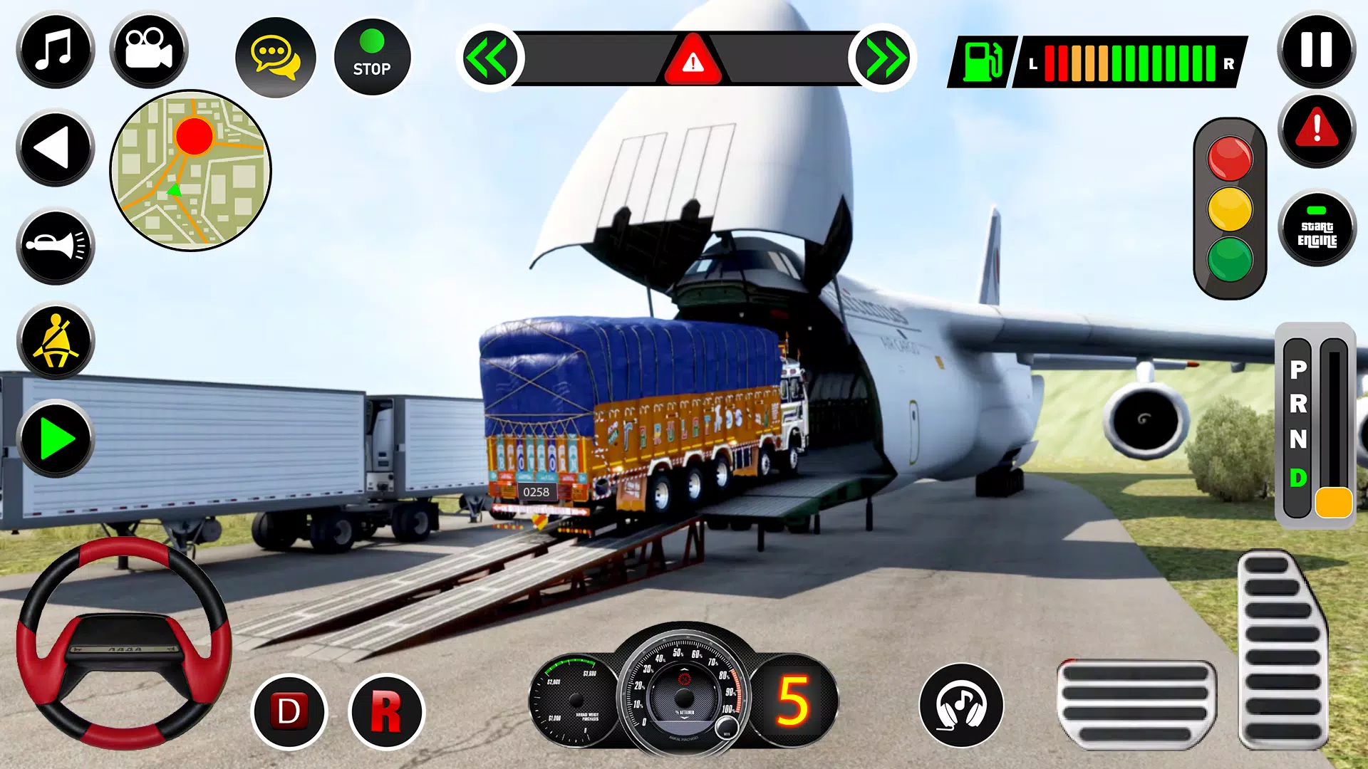 印度货运卡车司机3D