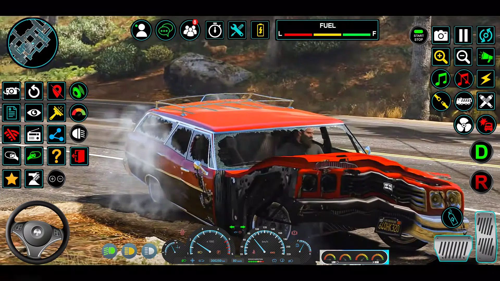 汽车碰撞汽车驾驶游戏3d