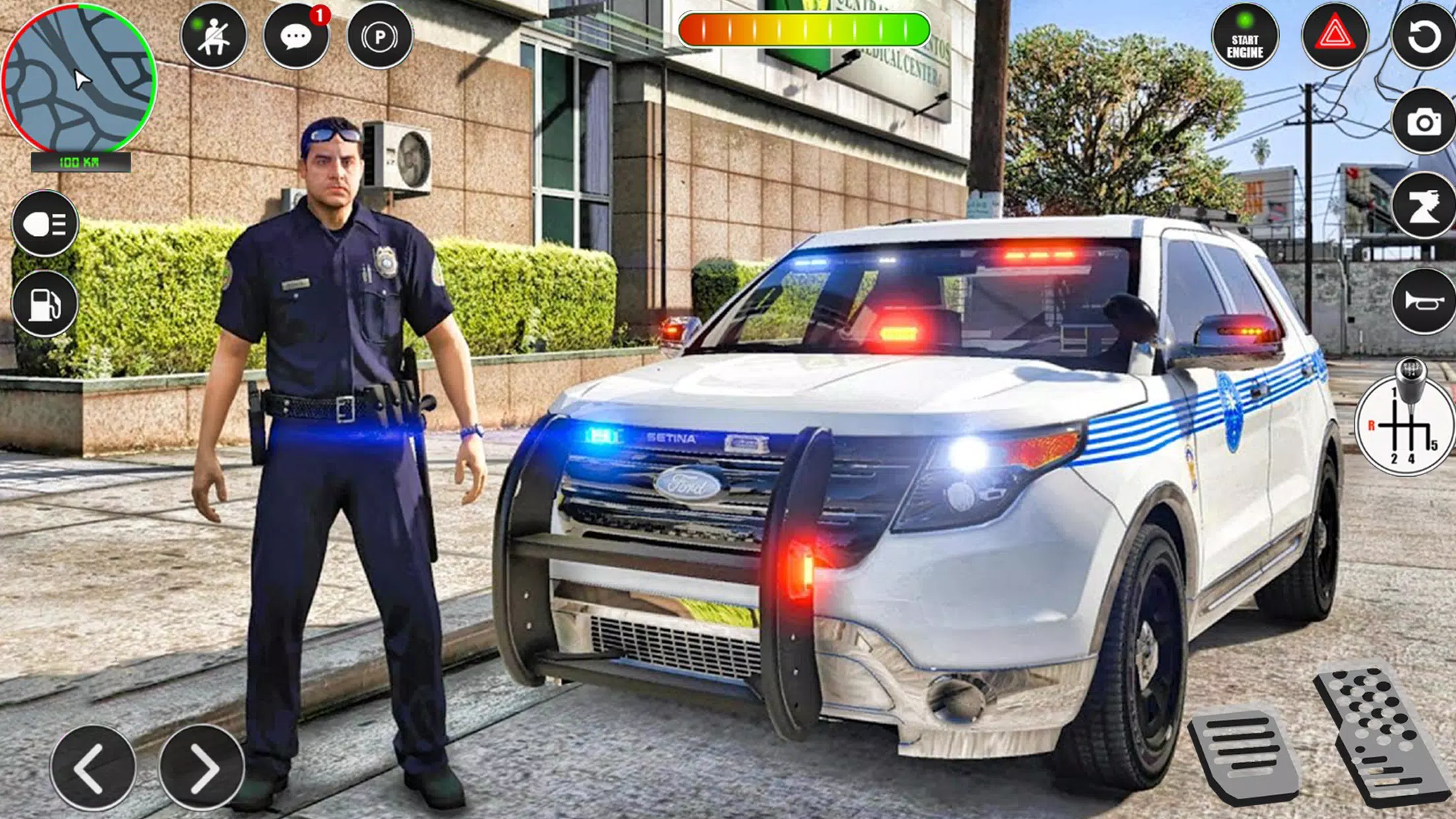 警用SUV追逐盗贼游戏 警用SUV追逐盗贼游戏