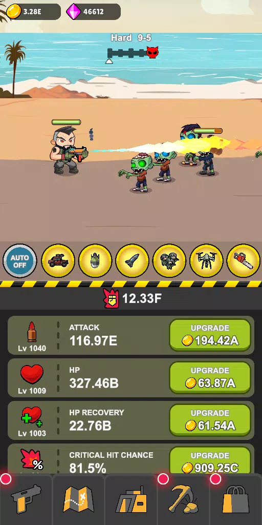 死亡僵尸：闲置RPG战争