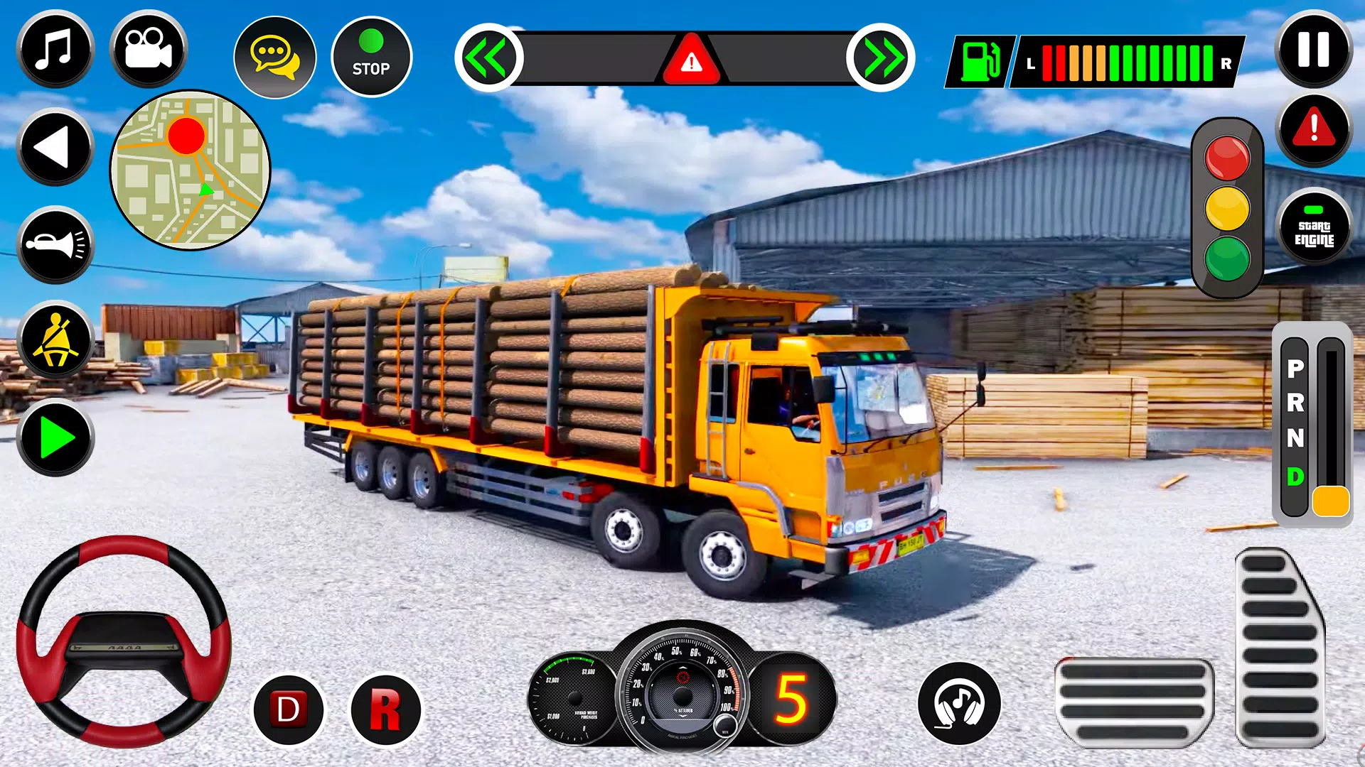 印度货运卡车司机3D