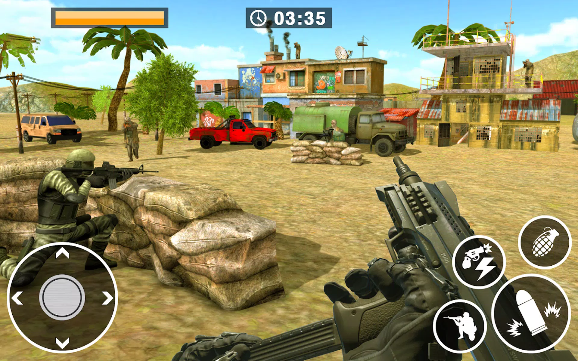 枪支游戏FPS突击队射击