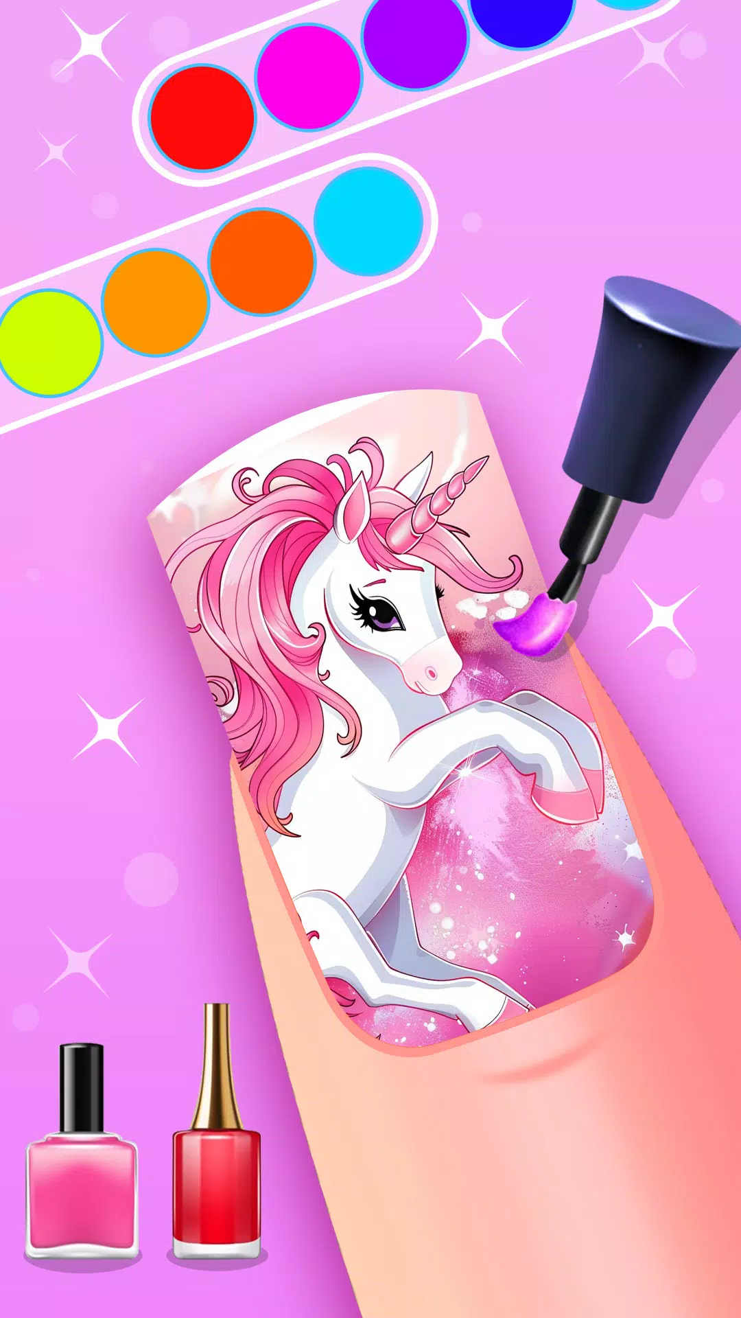 美甲沙龙女孩美甲游戏 美甲沙龙女孩美甲游戏