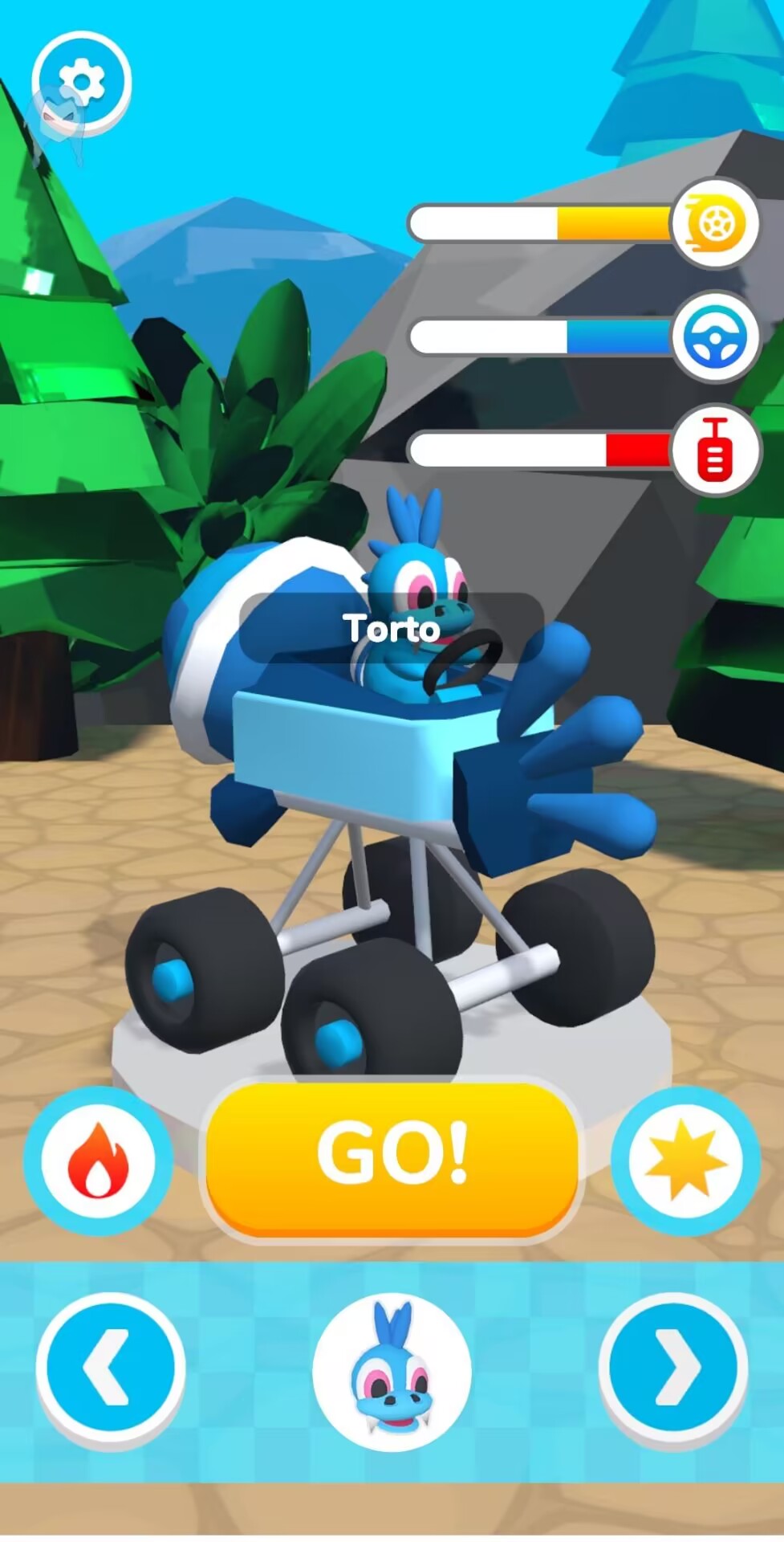 怪物卡丁车(辅助菜单)