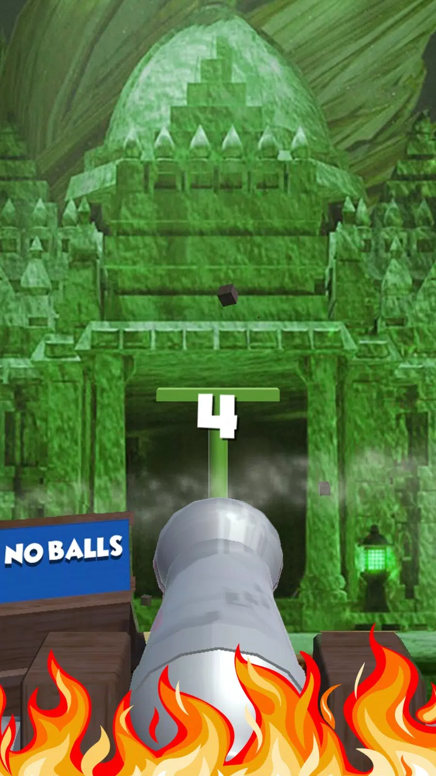 打击和击倒罐子