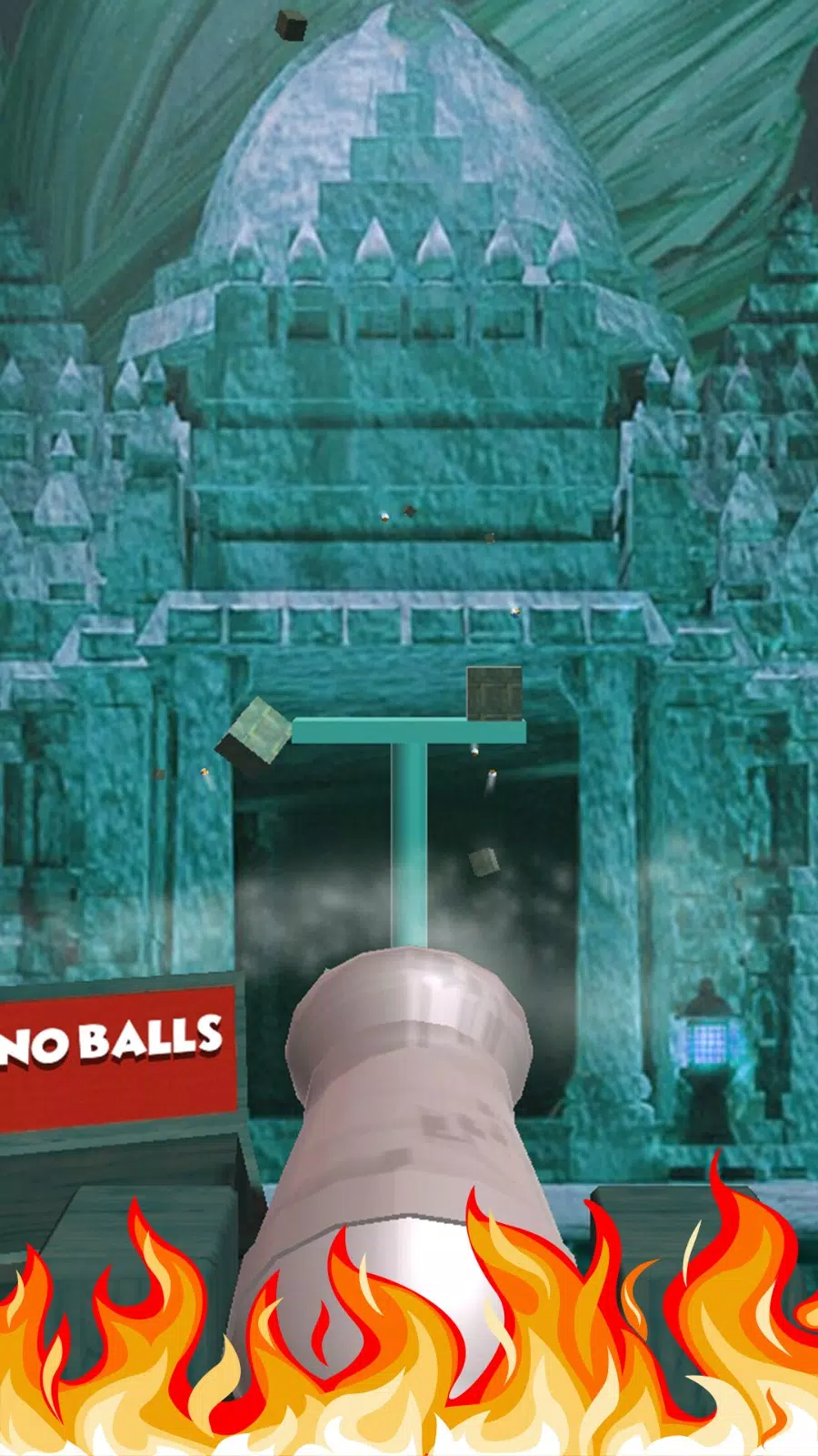 打击和击倒罐子