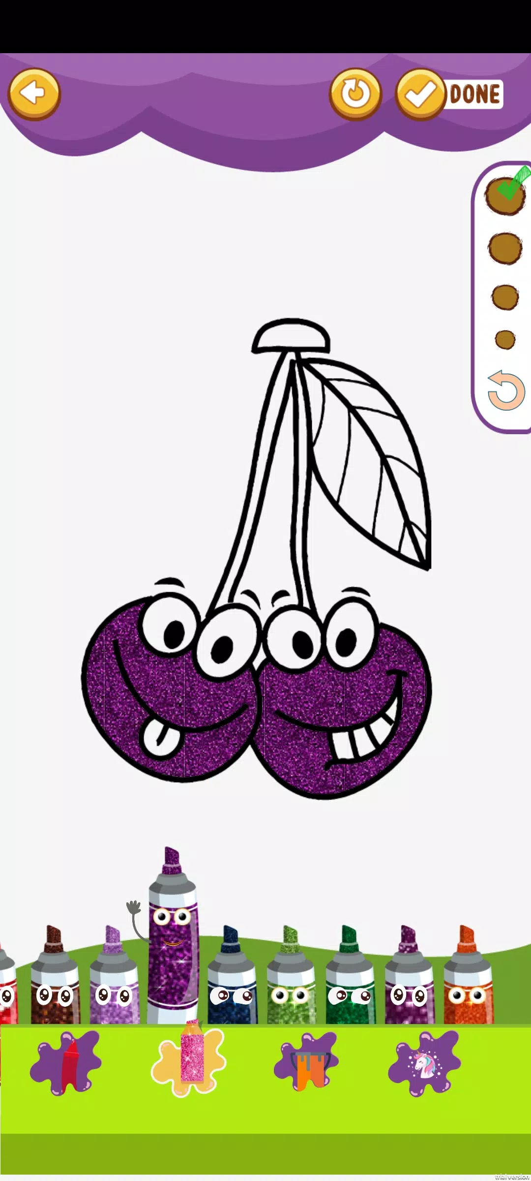 水果着色ASMR 水果着色ASMR