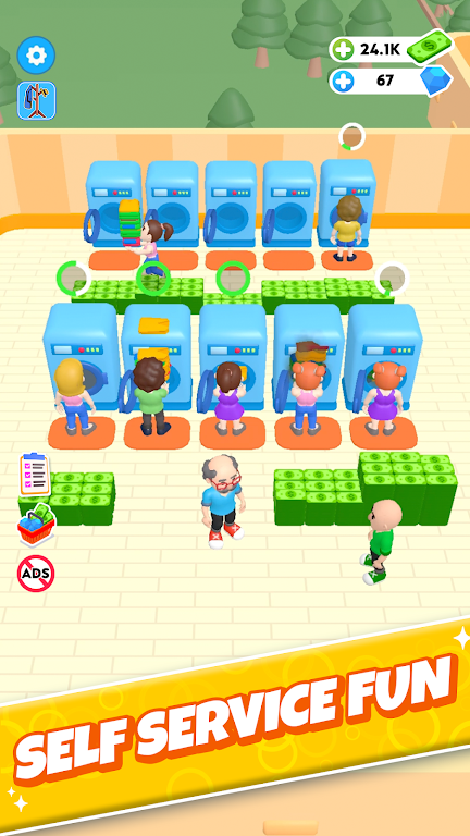 洗衣热潮(辅助菜单)