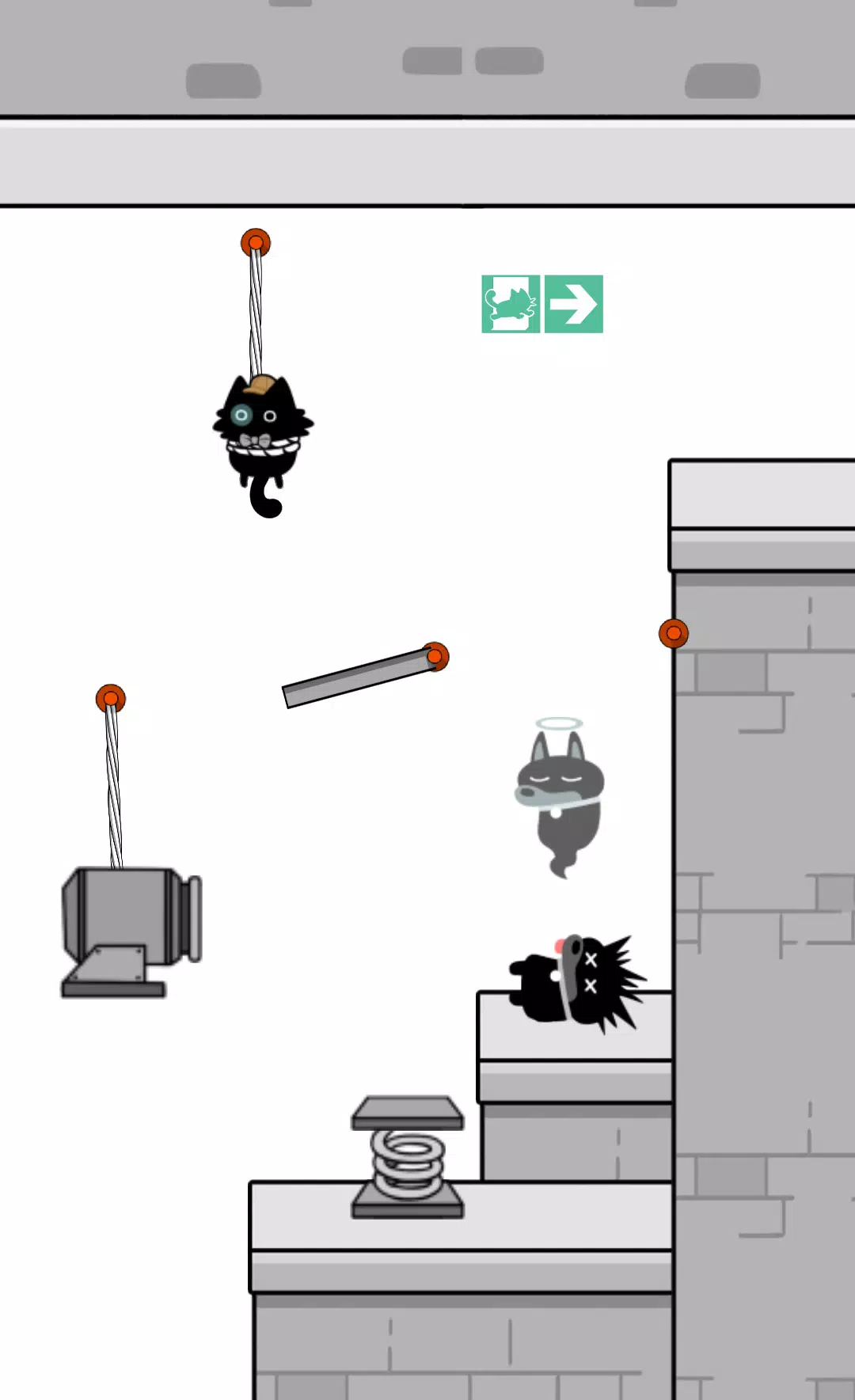 猫营救:绳索切割难题 猫营救:绳索切割难题