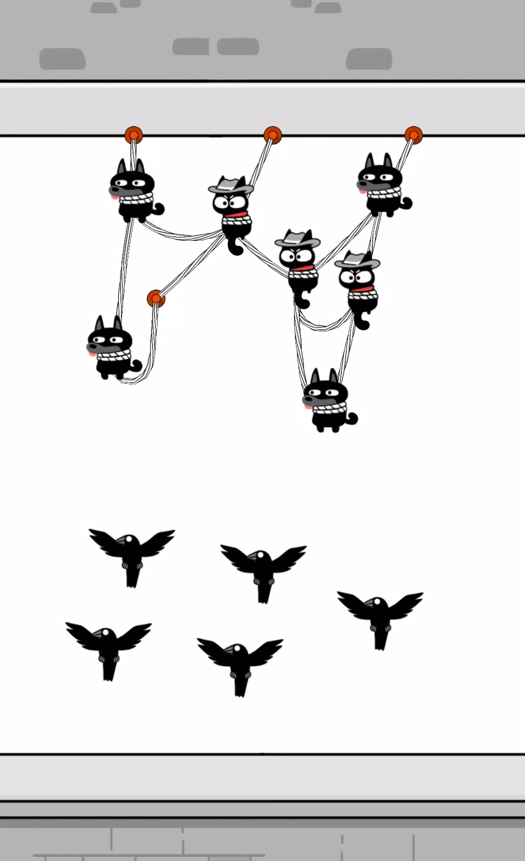 猫营救:绳索切割难题 猫营救:绳索切割难题