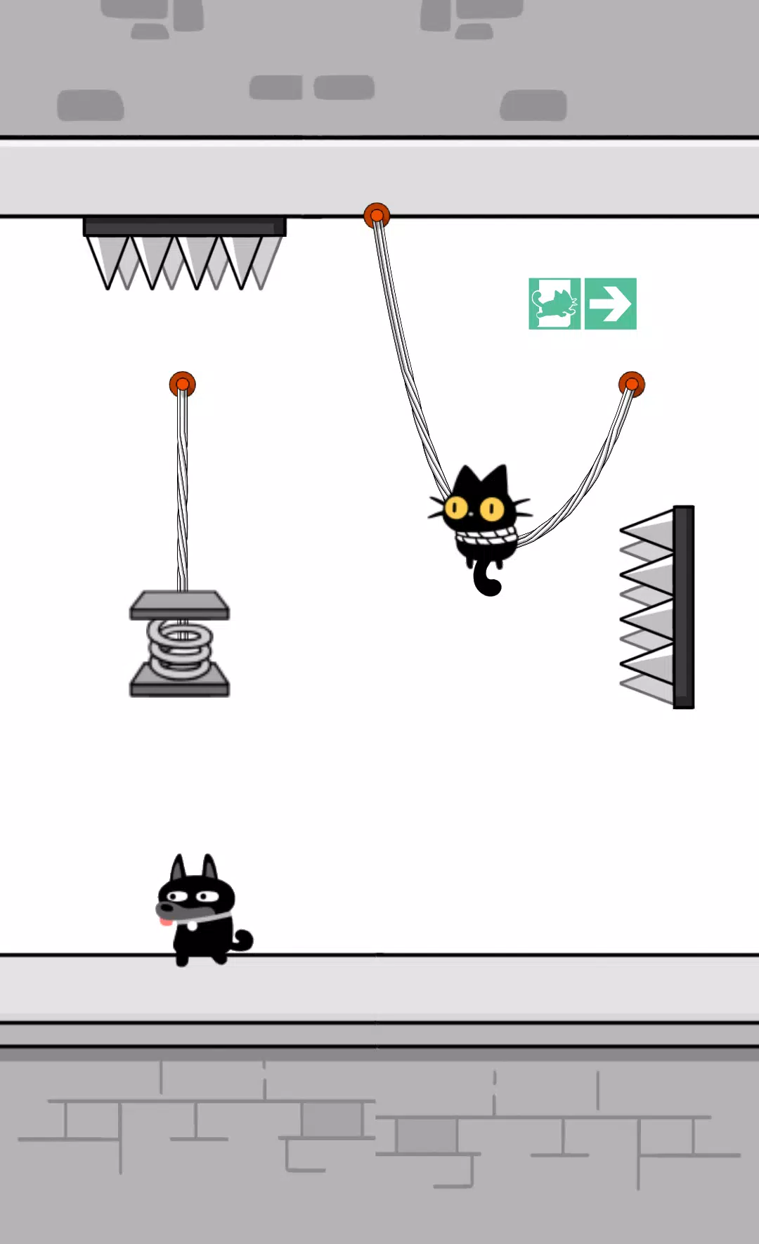 猫营救:绳索切割难题 猫营救:绳索切割难题