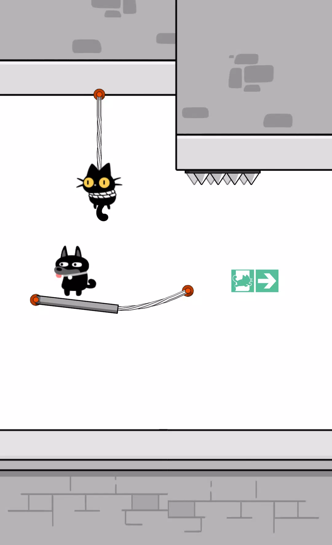 猫营救:绳索切割难题 猫营救:绳索切割难题