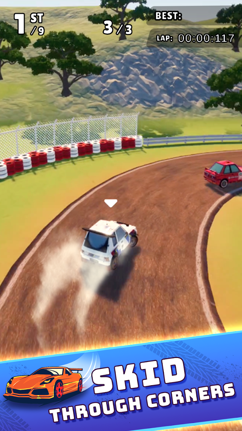 拉力赛之路-鲁莽赛车(大量钻石)