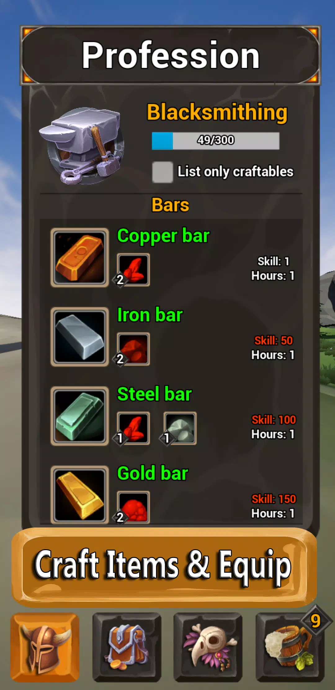 空闲的领域：幻想AFK RPG