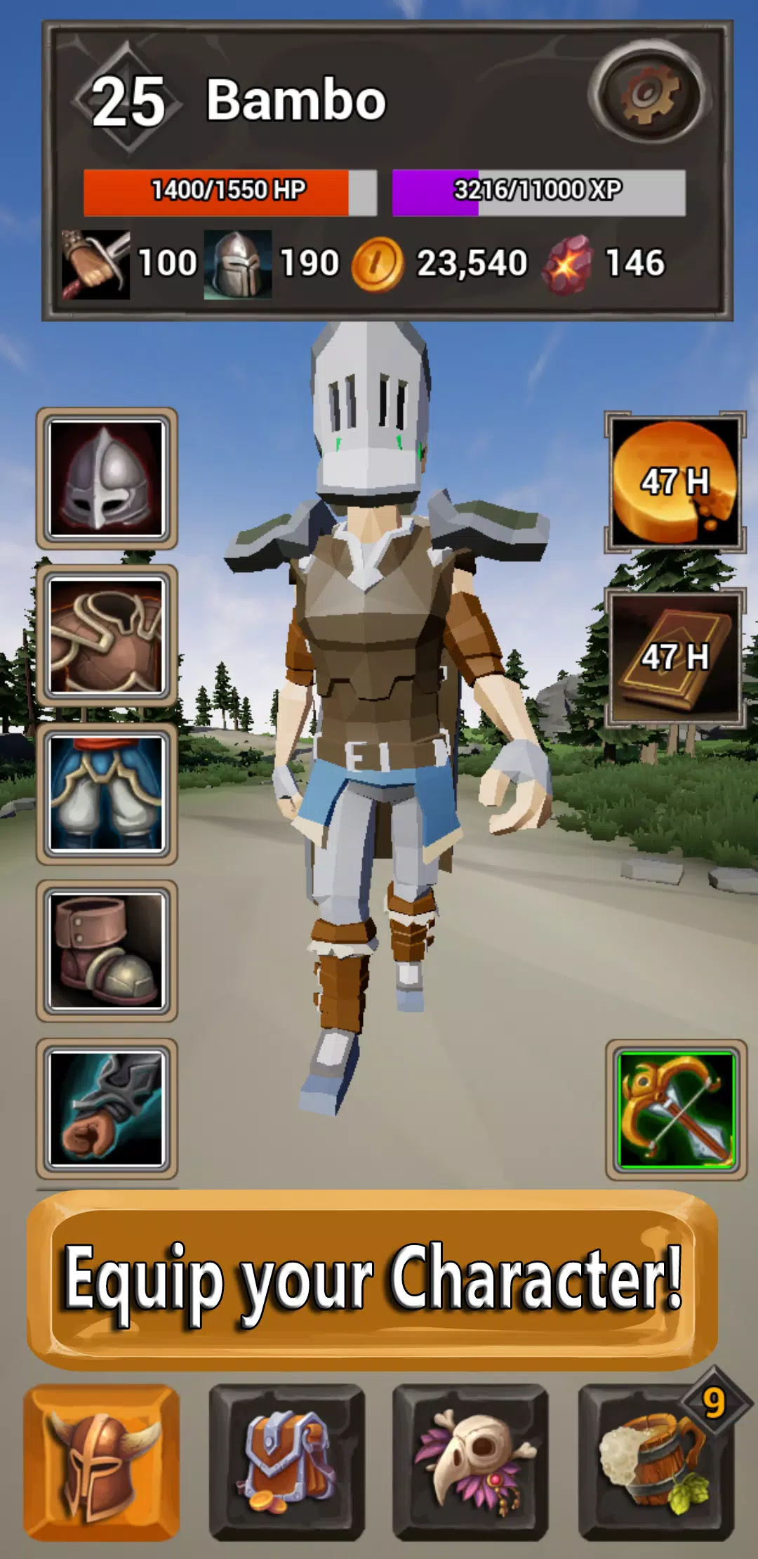 空闲的领域：幻想AFK RPG