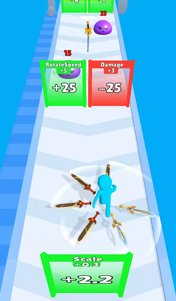 剑道：剑刃旋转