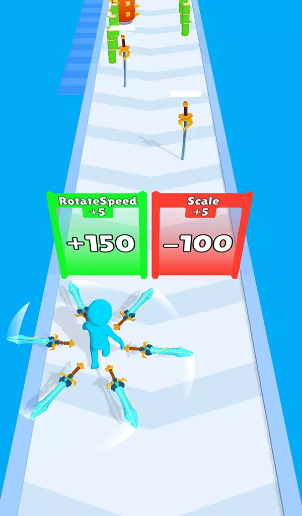 剑道：剑刃旋转