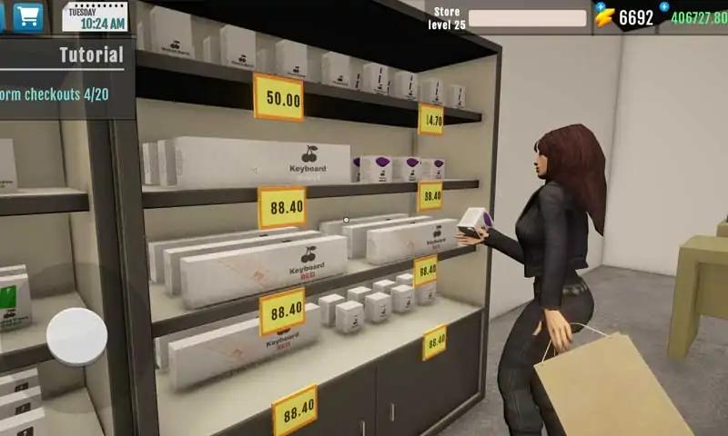 电子商店模拟(辅助菜单) 电子商店模拟(辅助菜单)