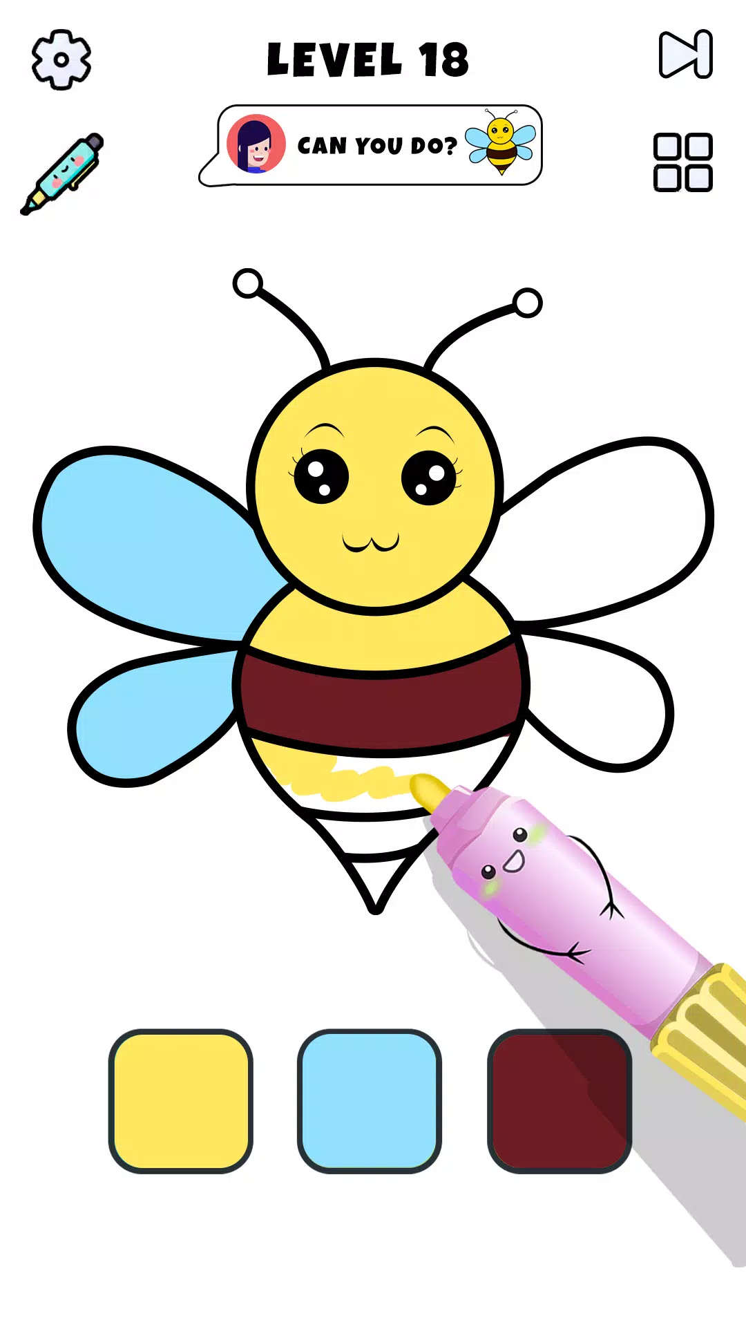 彩色页面绘图游戏 彩色页面绘图游戏