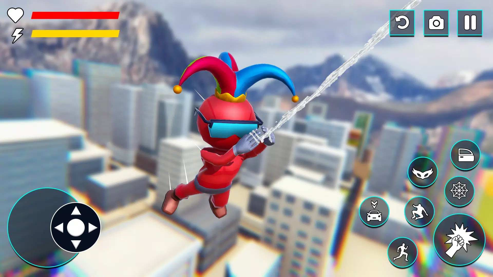 火柴人网络英雄 - 绳索游戏 火柴人网络英雄 - 绳索游戏